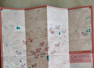 Cáceres estrena un nuevo mapa turístico bajo el sello de las Ciudades Patrimonio