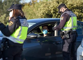 La policía busca a un conductor a la fuga en Cáceres La policía busca a un conductor a la fuga en Cáceres