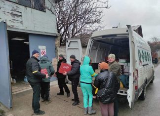 El Banco de Alimentos recoge ayuda para Ucrania en el Ruta de la Plata