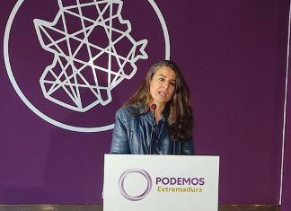 Irene de Miguel anuncia que repetirá como candidata de Podemos Extremadura Podemos Extremadura