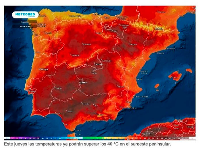 Récord de calor en mayo en Extremadura
