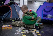 Dos de cada tres están niños de Ucrania están desplazados o refugiados
