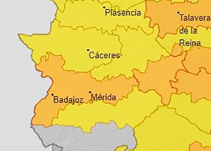 Extremadura continúa en alerta por altas temperaturas