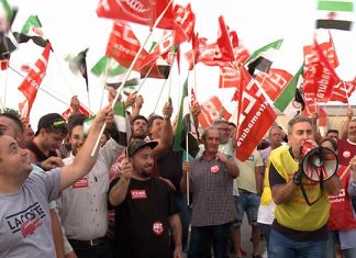 La huelga del campo clama que los tiempos de los esclavos han acabado