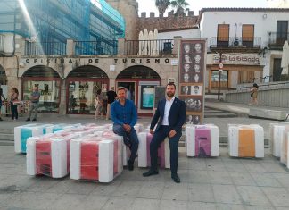Las letras de Cáceres lucirán en varios miradores
