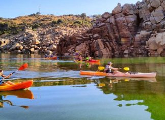 Actividades acuáticas en los embalses y playas de interior Actividades acuáticas