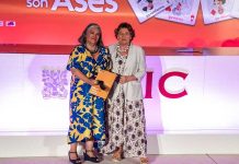 Ana Fernández-Sesma recibe el Premio Internacional Fedepe