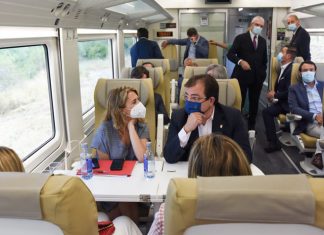 El nuevo tren de Extremadura se pone en hora Tren Extremadura