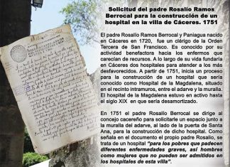 Una solicitud de 1751 para hacer un hospital, Documento del Mes de septiembre
