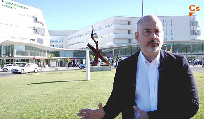Ciudadanos reclama la licitación de la 2ª fase del Hospital de Cáceres