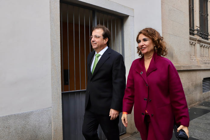 María Jesús Montero y Guillermo Fernández Vara