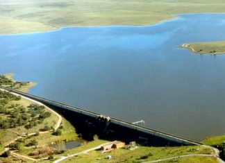 El Guadiloba desembalsa agua por tercera vez en una semana Embalse Guadiloba