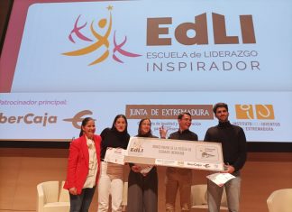 Un proyecto de ropa sostenible gana el primer premio de la Escuela de Liderazgo Inspirador de Extremadura Un proyecto empresarial de ropa sostenible gana el primer premio de la Escuela de Liderazgo Inspirador de Extremadura