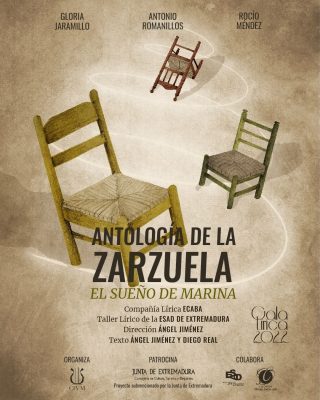 Cartel 'Antología de la zarzuela. El sueño de Marina'