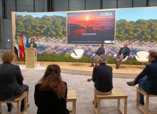 Coria presenta en FITUR un calendario de eventos y fiestas para todo el año Presentación Coria FITUR 2023