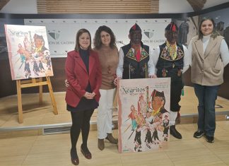 La fiesta de los Negritos de San Blas vuelve a Montehermoso Los Negritos