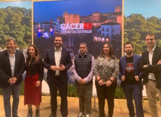 'Ciudad de Festivales'. Presentación Cáceres Fitur.