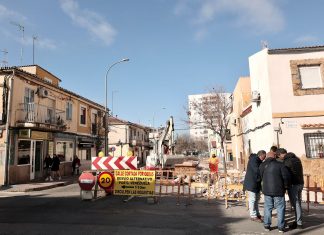 Las obras de mejora de accesibilidad en Llopis Ivorra avanzan a buen ritmo