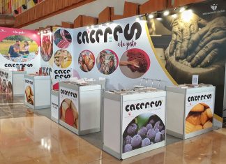 La Diputación de Cáceres lleva al Salón de la Hostelería de Málaga los mejores productos de la provincia