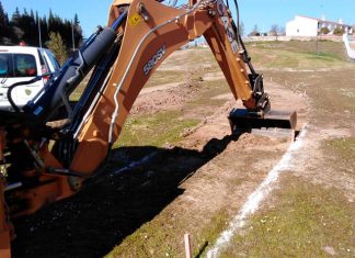 Se inician las obras de un parque rústico en el Vivero Parque rústico Vivero