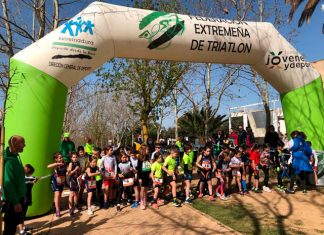 Villafranca de los Barros abrirá el circuito Triatlón Divertido Judex Menores Triatlón Villafranca de los Barros