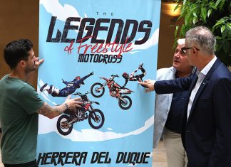 'Freestyle motocross' en Herrera del Duque