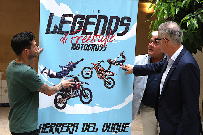 'Freestyle motocross' en Herrera del Duque