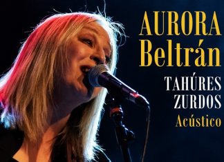 Aurora Beltrán, líder de la banda Tahúres Zurdos, llega a Cáceres Aurora Beltrán, líder de la banda Tahúres Zurdos