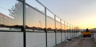Mejoras estaciones de tren Cáceres y Mérida con paneles de protección acústica