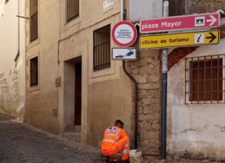 cambios en la circulación en la Ciudad Monumental de Cáceres