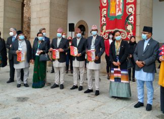 Delegación de Nepal en Cáceres