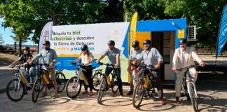 Bicicletas eléctricas para recorrer sendero de Hoyos a Acebo