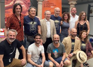 Presentación de 'Las nubes' en el Festival de Mérida