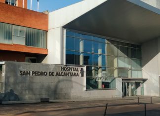 fallecido legionela en el Hospital San Pedro de Alcántara de Cáceres
