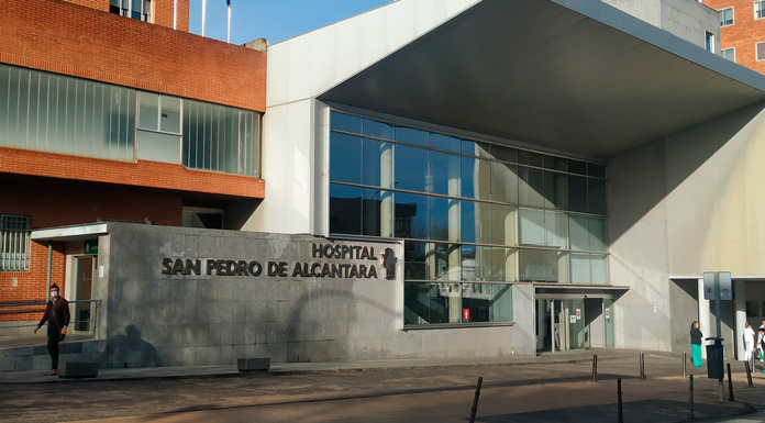 fallecido legionela en el Hospital San Pedro de Alcántara de Cáceres