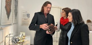 El artista Alfonso Doncel inaugura el año expositivo en la sala de arte El Brocense de Cáceres
