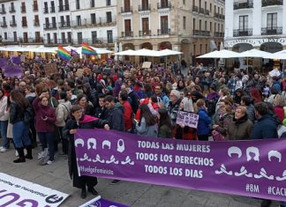 Manifestación 8M 2023 Cáceres