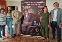 Presentación XXVII Festival de Guitarra de Coria
