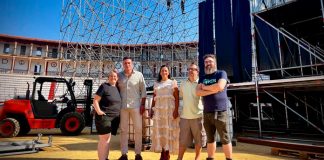 La plata de toros de Cáceres se prepara para reabrir como espacio de conciertos este viernes con Rozalén. Ayuntamiento de Cáceres/Europa Press