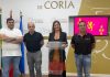 Presentación de la nueva bandera de Coria
