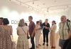 Inauguración de la muestra de Javier Alcaíns en la sala Pintores 10 de Cáceres