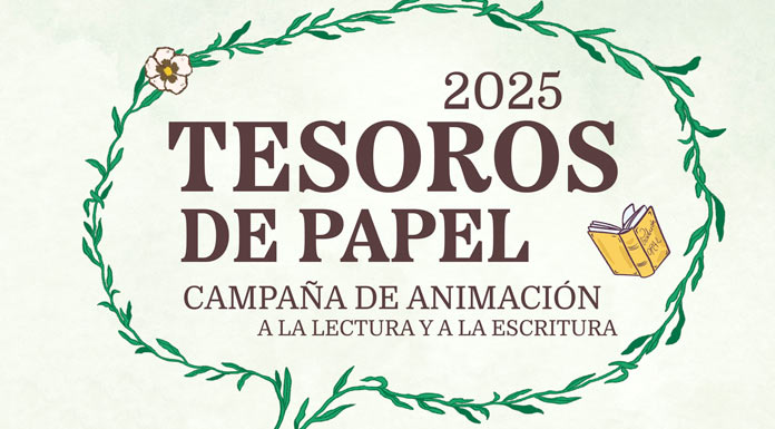 Tesoros-de-papel Fragmento del cartel de la campaña Tesoros de papel