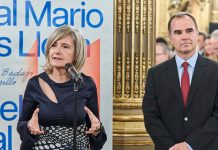 Presentación en Madrid de la Bienal de Novela Vargas Llosa
