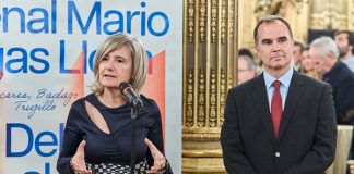 Presentación en Madrid de la Bienal de Novela Vargas Llosa
