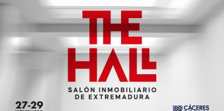 Cartel THE HALL, Salón Inmobiliario de Extremadura