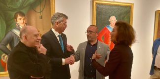 Inauguración de la exposición 'La Real Audiencia de Extremadura. Historia de una colección artística'