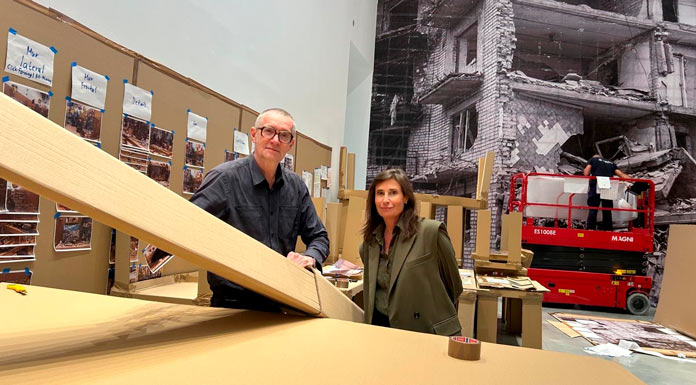 Thomas-Hirschhorn-y-Sandra-Guimarães Thomas Hirschhorn y Sandra Guimarães