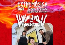 EXTREMÚSIKA 2026 anuncia fechas, primeras confirmaciones y novedades en su regreso al Recinto Hípico de Cáceres. El festival se celebrará del 30 de abril al 2 de mayo, estrenando temporada y posicionándose como uno de los primeros grandes eventos musicales del año. Entre sus primeras noticias, destaca la incorporación de Sanguijuelas del Guadiana, que ofrecerá en Cáceres su único concierto de 2026.
