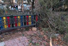 La borrasca Kristin azota Extremadura con rachas de 150 km/h La borrasca Kristin azota Extremadura con rachas de 150 km/h