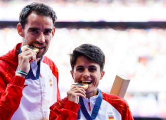 Álvaro Martín y María Pérez reciben los Premios Nacionales del Deporte Álvaro Martín y María Pérez reciben los Premios Nacionales del Deporte